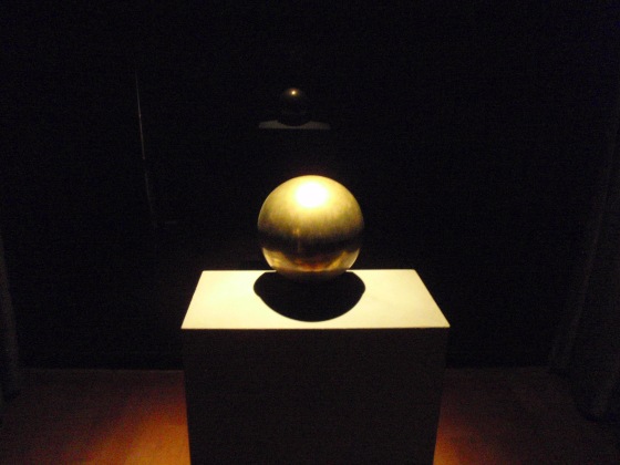The urn of Nikola Tesla. Just add electricity.